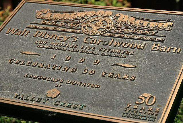 Dedication Plaque | Carolwood.org
